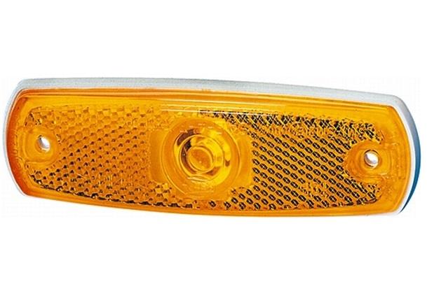 Lampă de poziție HELLA 2PS 962 964-018, 38 x 126 mm, W3W, 3 W, 24 V, portocalie